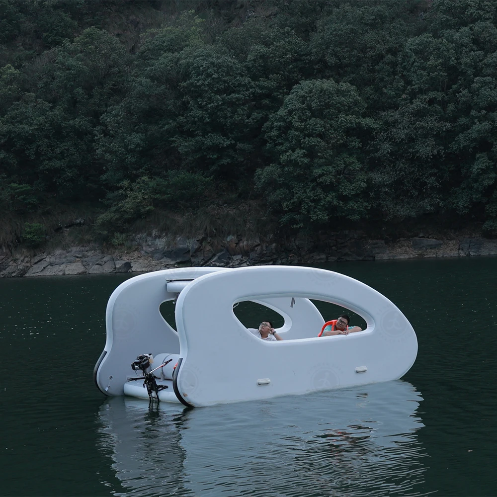 6-Meter Large Electric Catamaran Carry Over 10 People Party Boat Factory Price for Throwing Parties