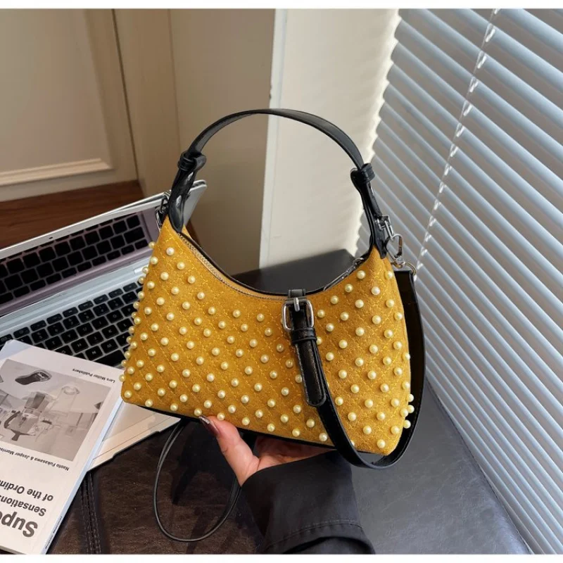 

Neat 2025 Новая женская роскошная брендовая кожаная сумка на плечо Известный дизайнер Винтаж Популярная классика ​