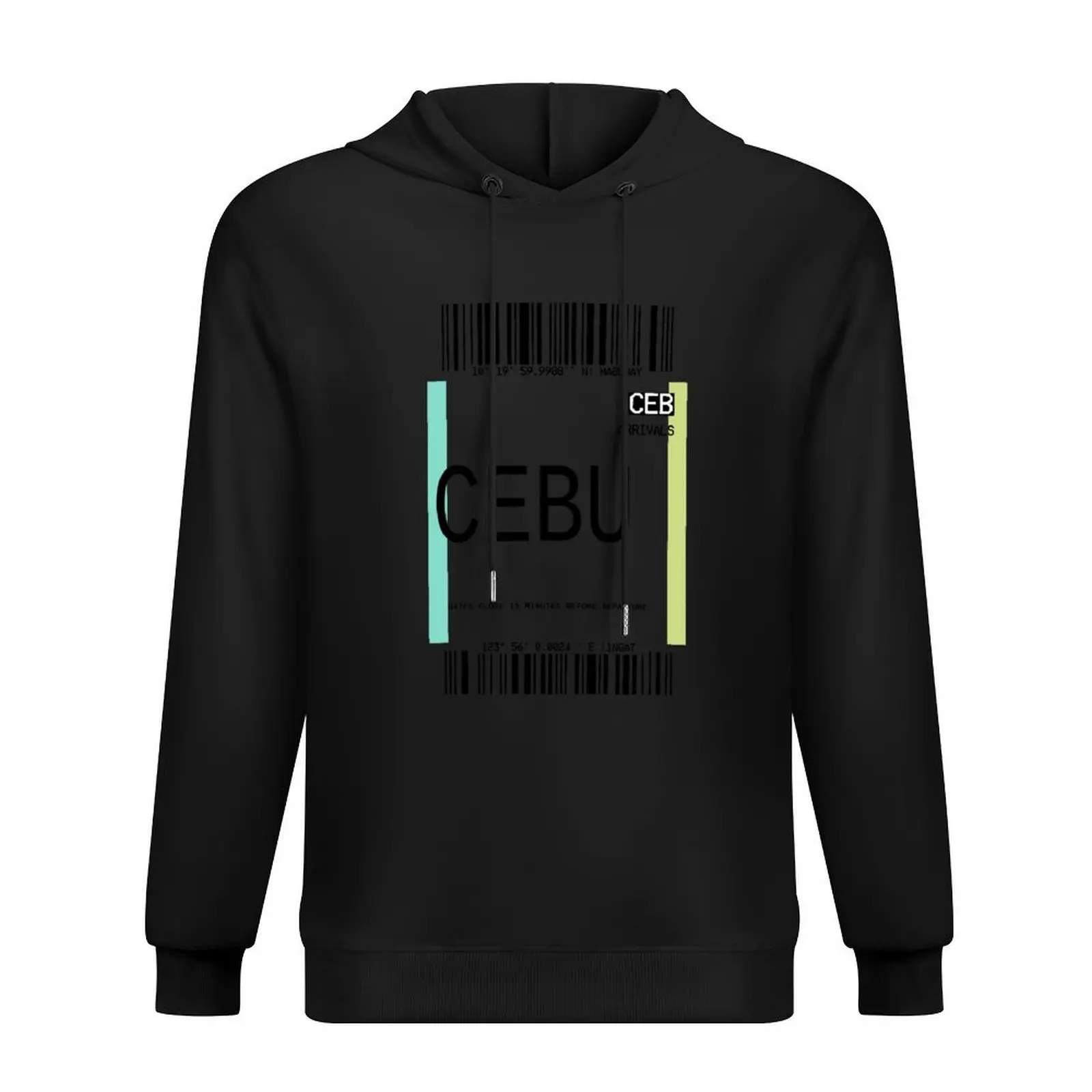 CEBU PLANE TICKET PHONE CASE FILIPINO Hoodie autumn jacket men aesthetic clothing mens clothes anime clothing big size hoodie