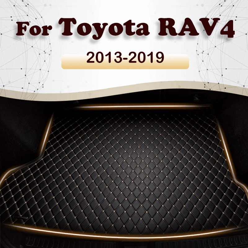 

Car Trunk Mat For Toyota RAV4 2013 2014 2015 2016 2017 2018 2019 Custom Car Accessories Auto Interior Decoration