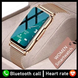 LIGE Women Smart Watch Health Monitoring Wirstwatch Sports Waterproof Watch Bluetooth Call Fashion Female Brand Smartband Ladies
