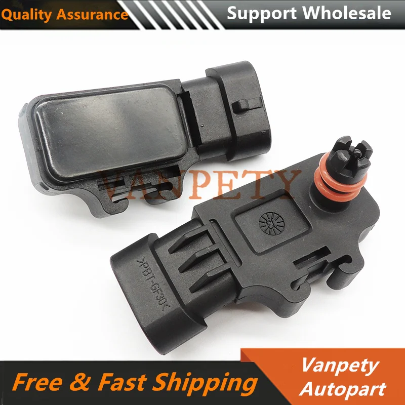 MAP Sensor 12232201 93333350 28086011 Air Pressure Sensor Intake Sensor for Mitsubishi Opel Chevrolet F00099P350 12232201-50115