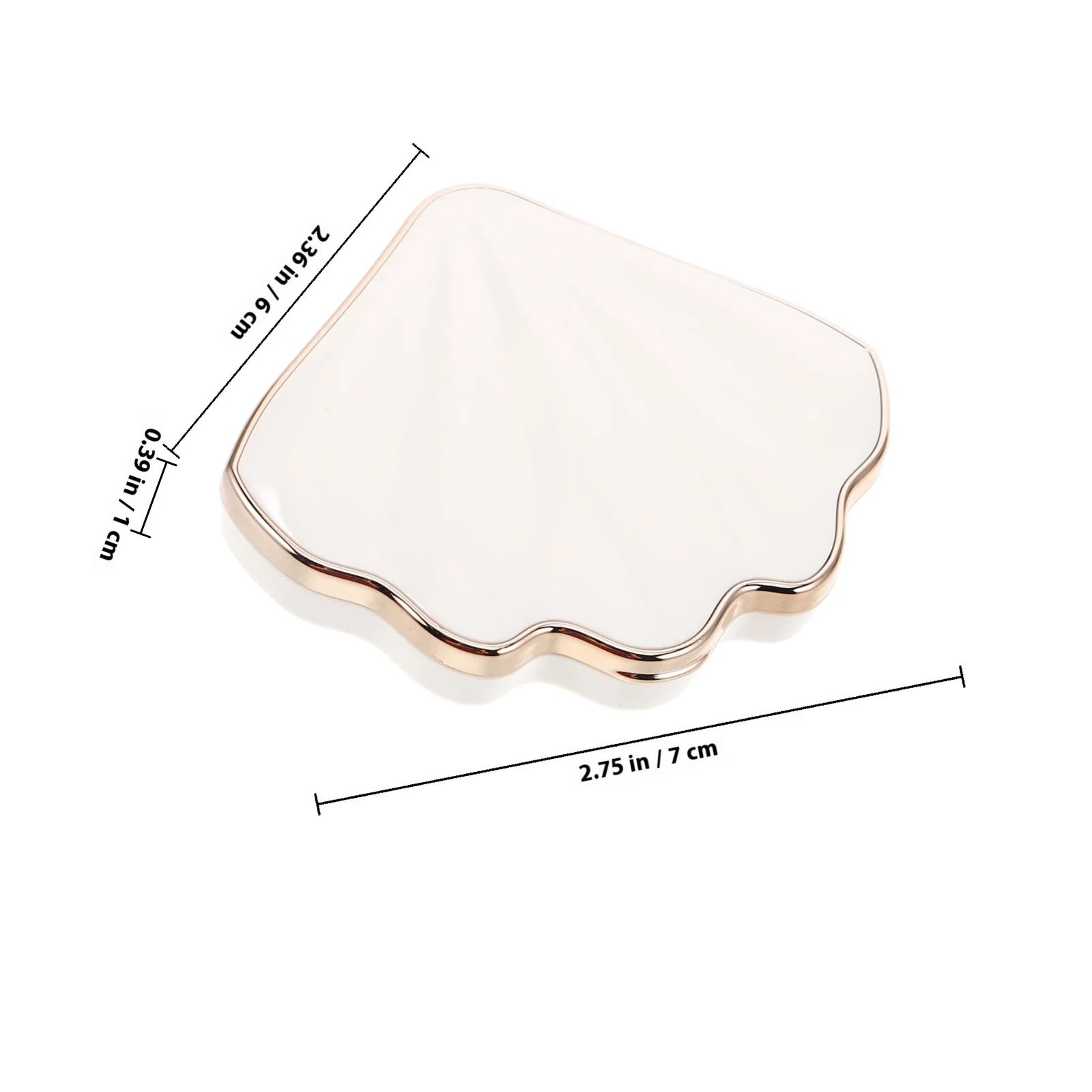 بودرة هايلايت للوجه مريحة وصغيرة الحجم وخفيفة الوزن وملمس ناعم وسهلة الاستخدام ذات مظهر طبيعي لمكياج الوجه