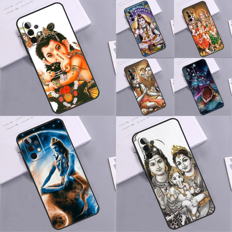 God Diety Hindu Ganesha Shiva Coque For Samsung Galaxy A52 A53 A54 A42 A32 A22 A12 A51 A71 A14 A24 A34 A13 A23 A33 Case