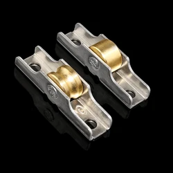 10/12MM Window Groove Wheel Flat wheel Pulley Sliding Door Roller Runner Display Cabinet Mute Wheel Track Pulley Furniture