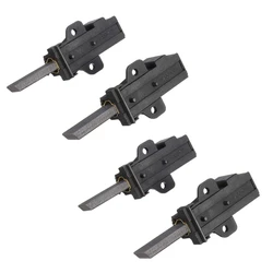 Spazzola di carbone del motore elettrico della lavatrice 4X, suola delle spazzole di carbone del motore della suola per Zanussi Electrolux 4006020152 5X13X35