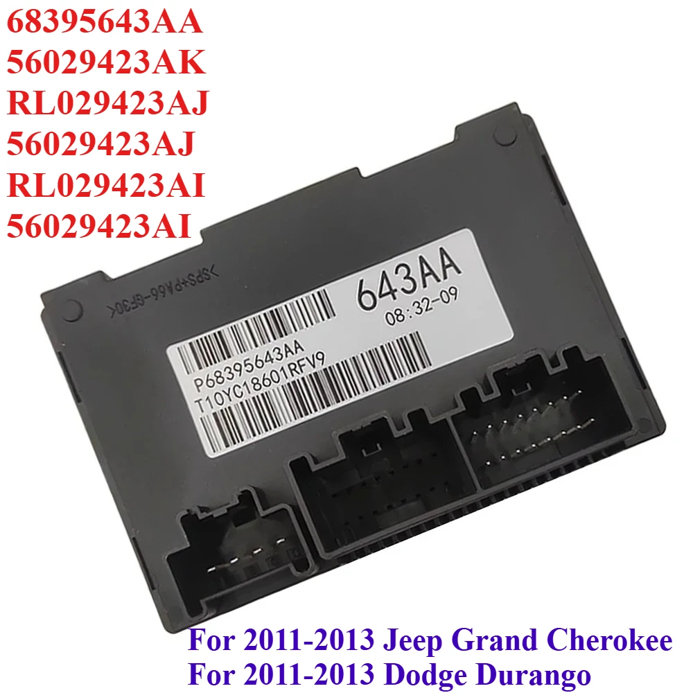 

68395643AA 56029423AK RL029423AJ Transfer Case Control Module For 2011 2012 2013 Jeep Grand Cherokee 2011-2013 Dodge Durango