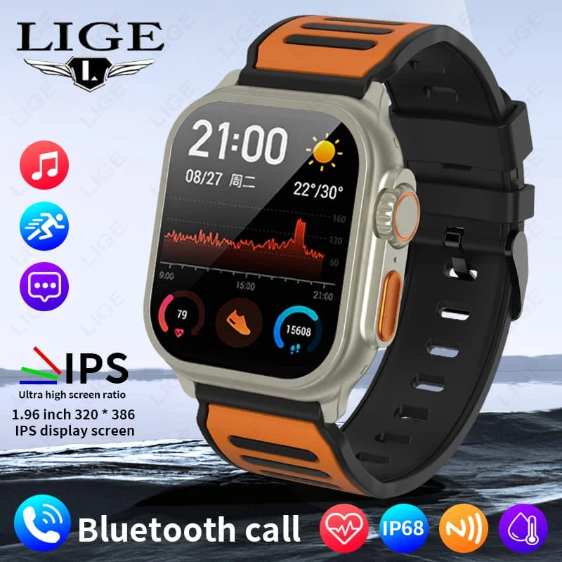 

FOXBOX Smart Watch Sports Health Sleep Monitor Bluetooth Call IP68 Waterproof Clearance Sale Men's Bracelet Women's Smartwatch