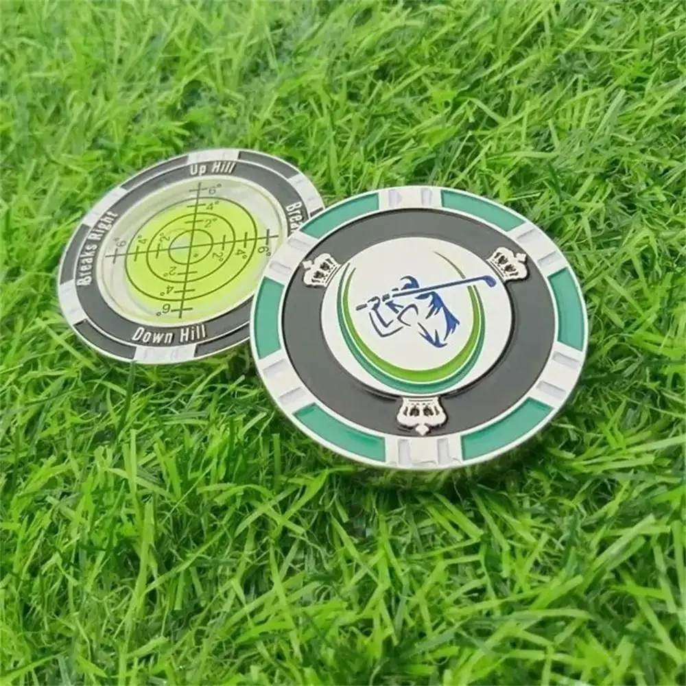 High Precision Golf Tools Leveler Ball Marker Training Tool Golf Slope Meter Green Reader Easily Use Golf Spirit Level