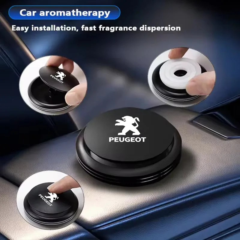 

Приборная панель автомобиля, ароматизированный ароматерапевтический освежитель воздуха, аксессуары для Peugeot 206 307 308 3008 207 208 407 408 508 2008 5008