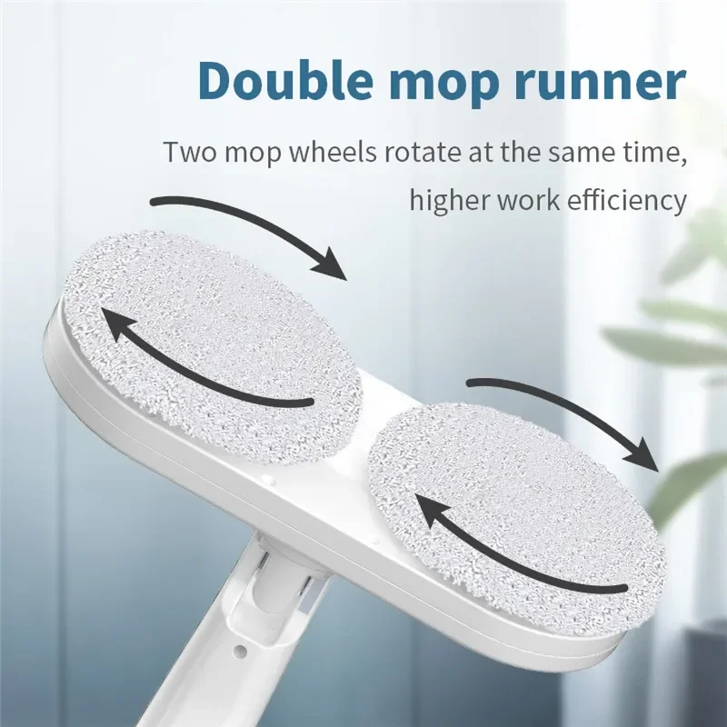 Electric Floor Mop With Sprayer Handheld Spin And Go Mop Without Cable And Water Tank Floor Washing Mops Cleaning Household