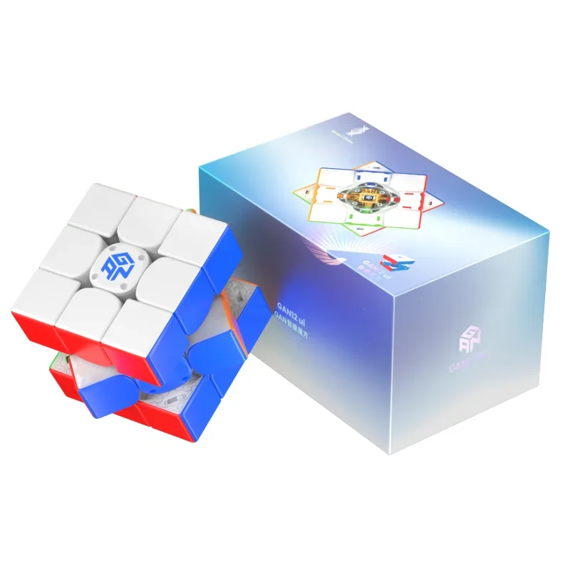 [CubeFun]GAN 12UI SP 3x3 Smart Cube Magnetische Magic Speed Cube Stickerloze Intelligente Professionele Fidget Speelgoed