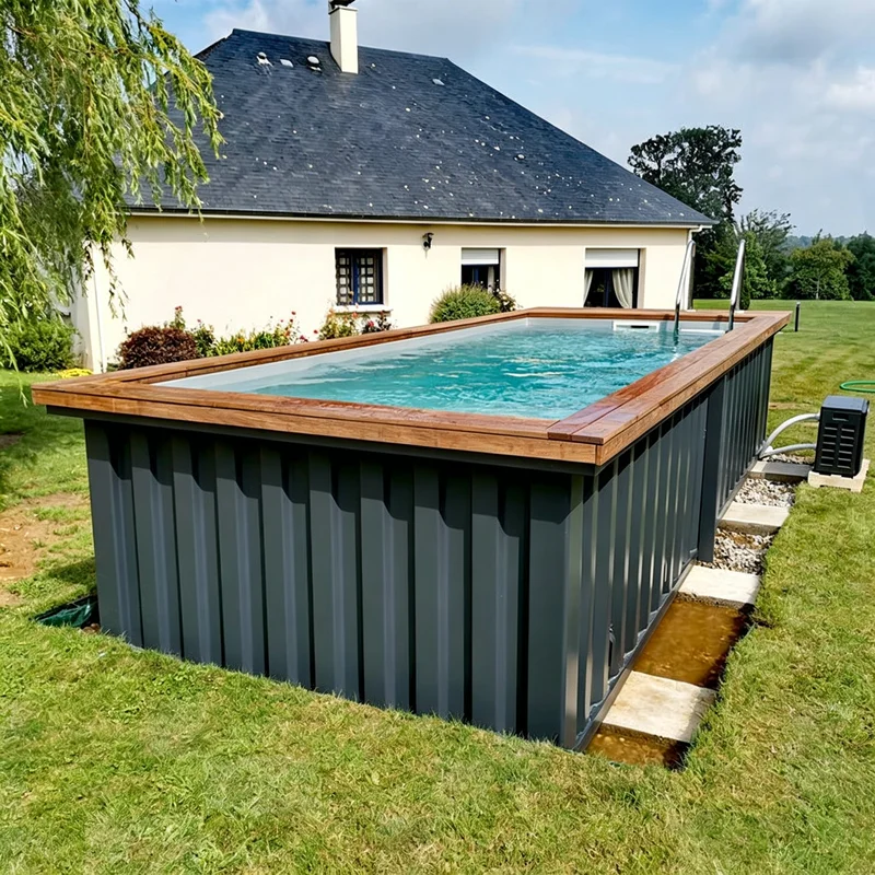 Inground Pool Piscinas Buried Standard Swimming Pool Practical Durable Outdoor Scenic Area Villa Daily Water Entertainment Place