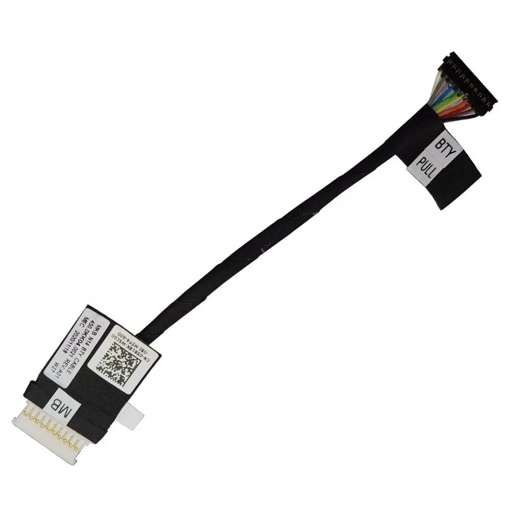 For Dell Inspiron 5501 5502 5505 5508 5509 7405 5400 5402 5406 5409 Latitude 3401 E3401 Laptop Battery Cable Connector 0581XK