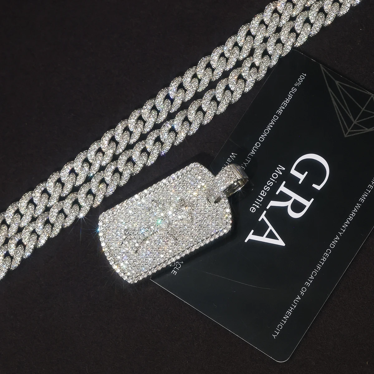 Wisiorek Iced Out CZ Hip Hop K – Cross Pendant Necklace Gold recenzja i cena