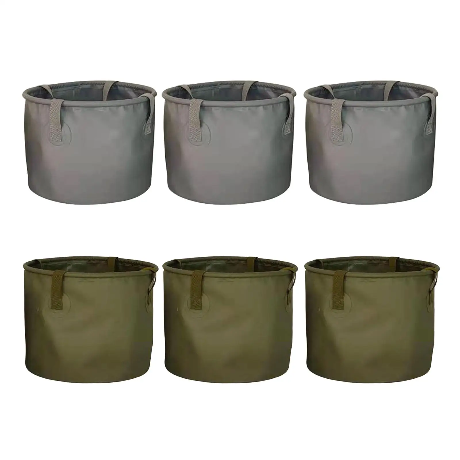 Collapsible Bucket Lightweight Wash Basin Camping Bucket Fishing Bucket for Boating Travel Car Washing Hiking Backpacking