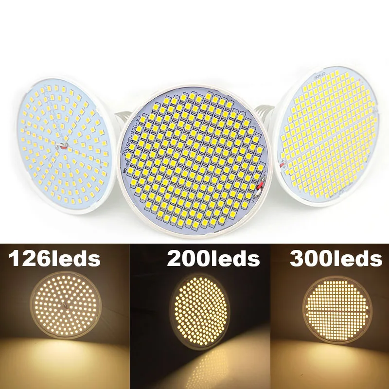 Espectro completo 126 200 300 led flor planta crescer luz amarelo phytolamp fitolamp caixa de cultivo tenda lâmpadas casa interior estufa