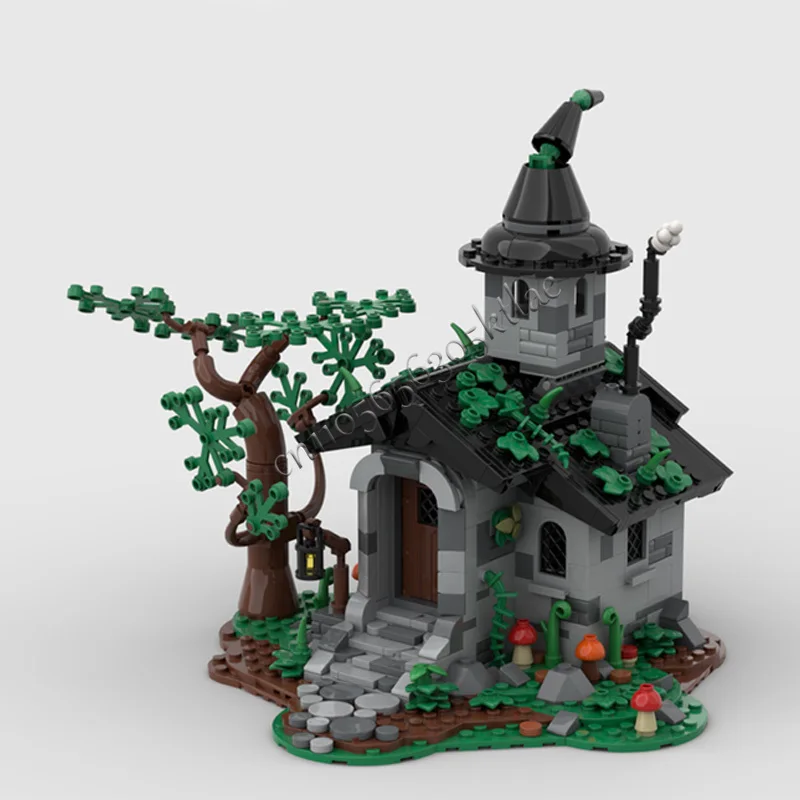 731 قطعة منزل ساحرة البناء MOC تخصيص وحدات بنة تصميم التكنولوجيا نموذج للأطفال لتقوم بها بنفسك لعبة عيد الميلاد هدية