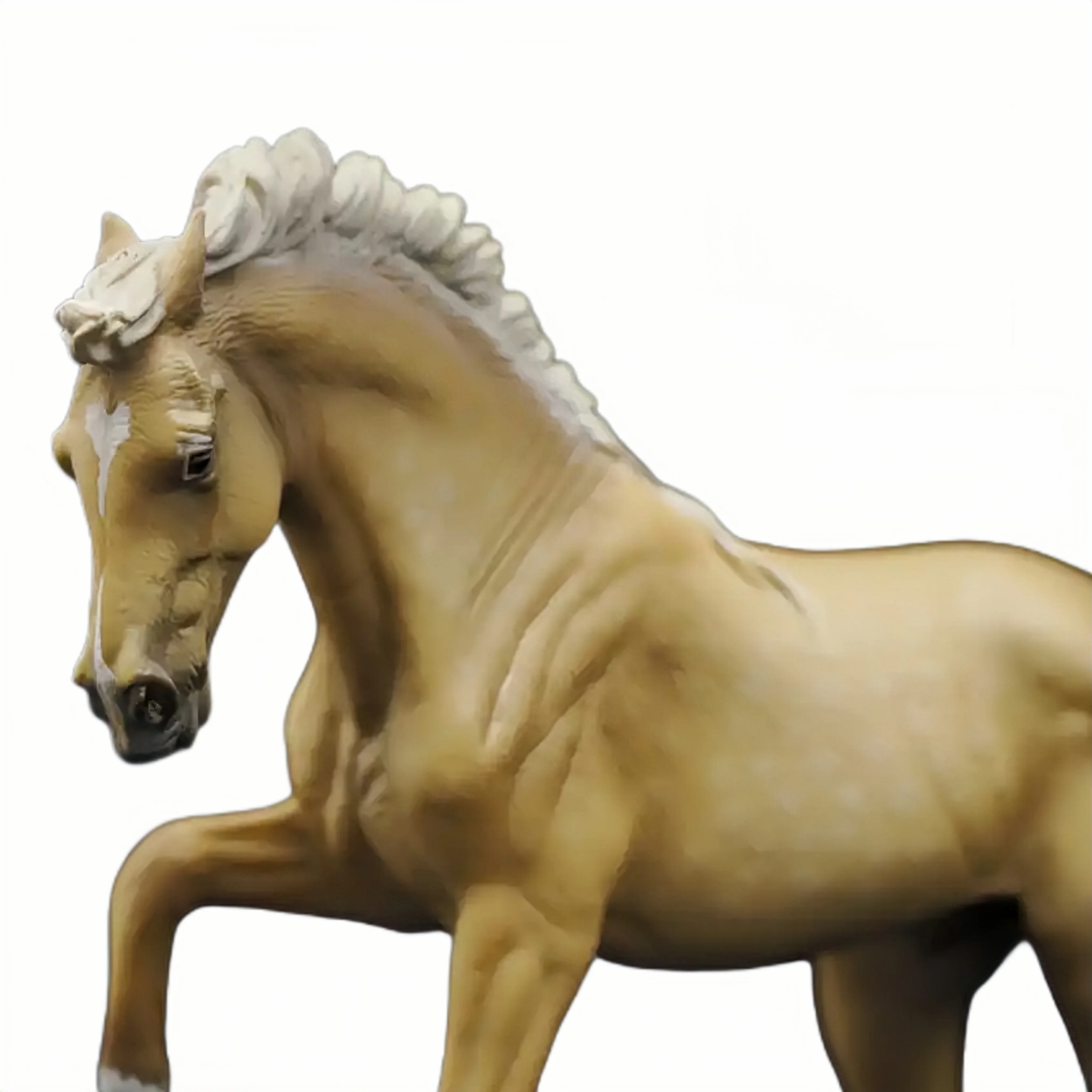 Lusitano Mare Figures Simulation PVC Farm Horse Animal Model Toys Miniature Collection Desktop Decoration