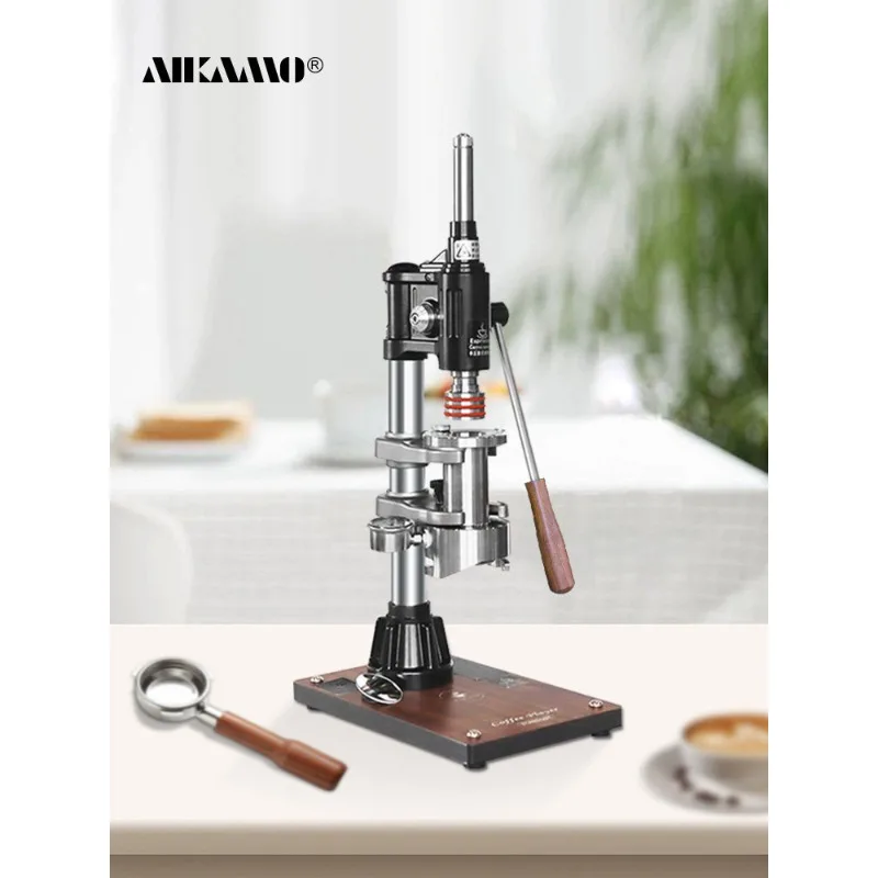 Hand-pressed Coffee Maker - Manual Espresso Machine for Outdoor Brewing - Variable Pressure Lever - 58mm Portafilter