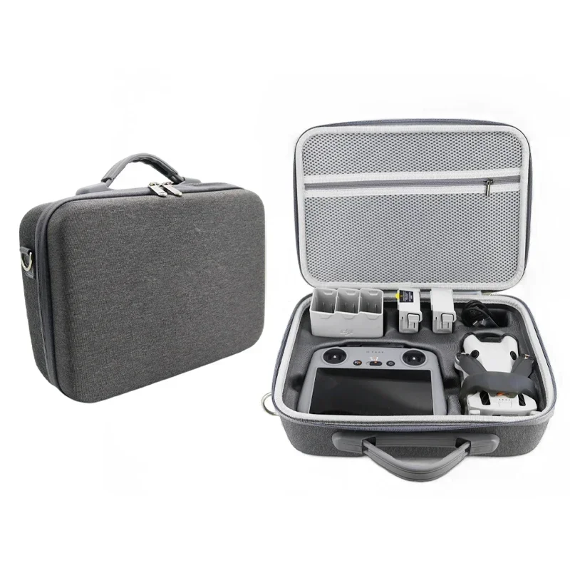 Suitable Dji Mini 4 Pro Drone Suitcase Bag Pro Bag Valise Backpack Case Box  Portable  Waterproof  Shoulder Strap Handbags Parts