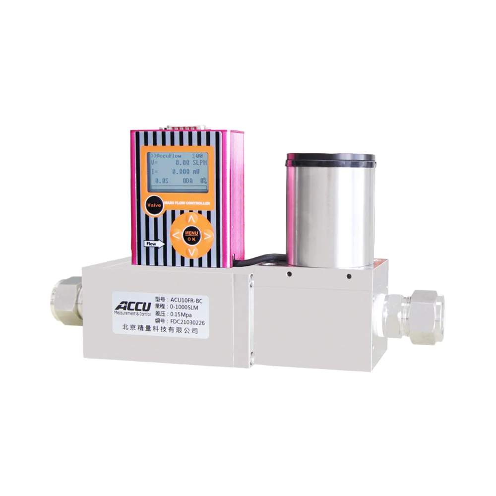 On Sale Low Differential Pressure Gas Mass Flow Controller Flow Meter With Good Product Quality