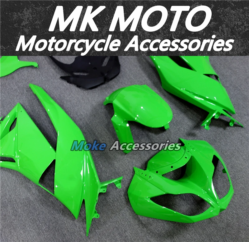 Motorcycle Fairings Kit Fit For Zx-6r 2009 2010 2011 2012 636 Bodywork Set Injection Ninja Green