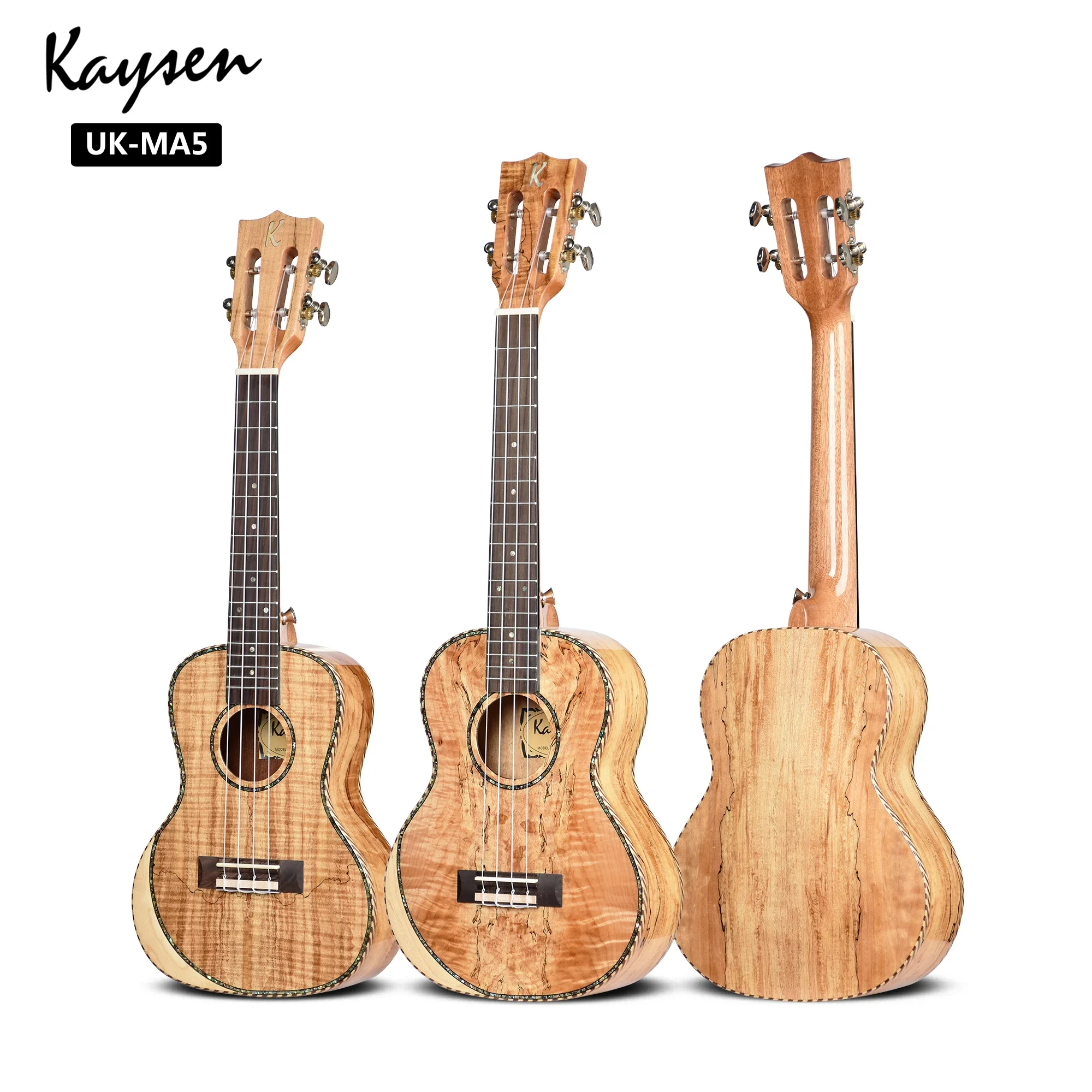 

Kaysen KSD-26 professional solid top ukulele 23 /26inch tenor ukulele