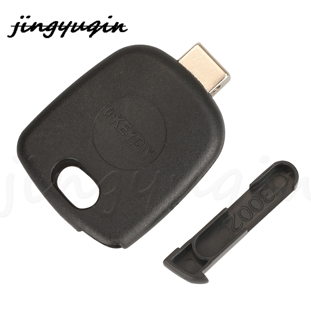 Jingyuqin 10pcs KEYDIY Universal Transponder Car Key Shell Case KD/VVDI Blades Head with Chip Holder Universal Car Key Housing