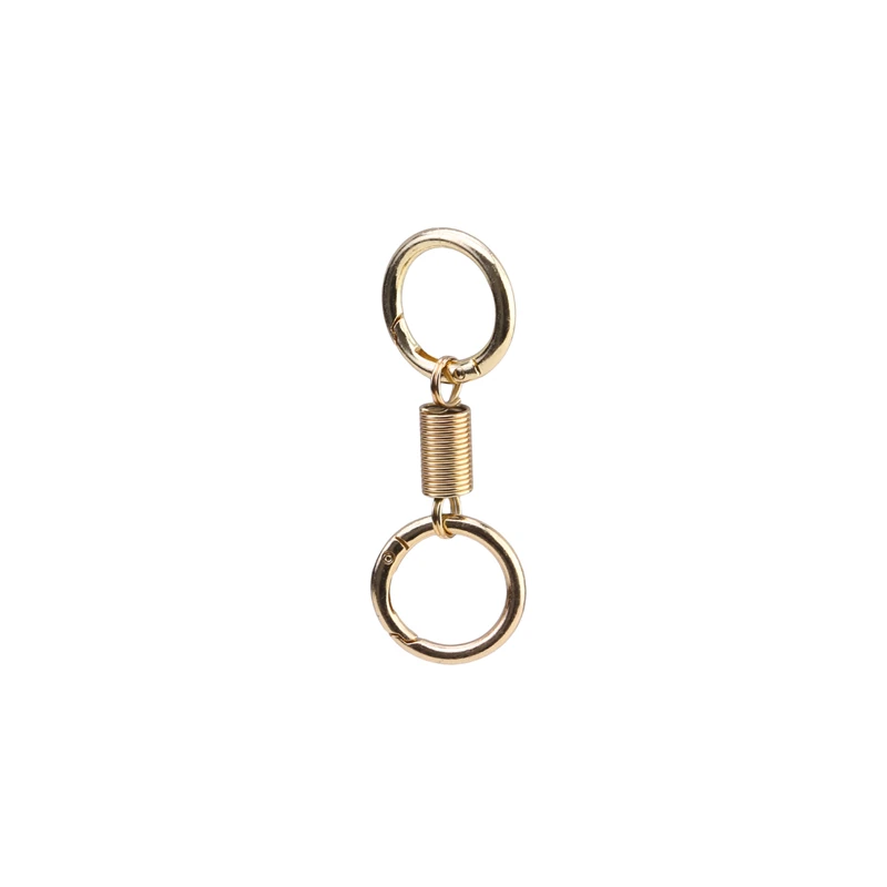 1PC Convenient Detachable Key Chains Removable Pull Apart Quick Release Keyrings Removable Double Split Rings Snap Lock