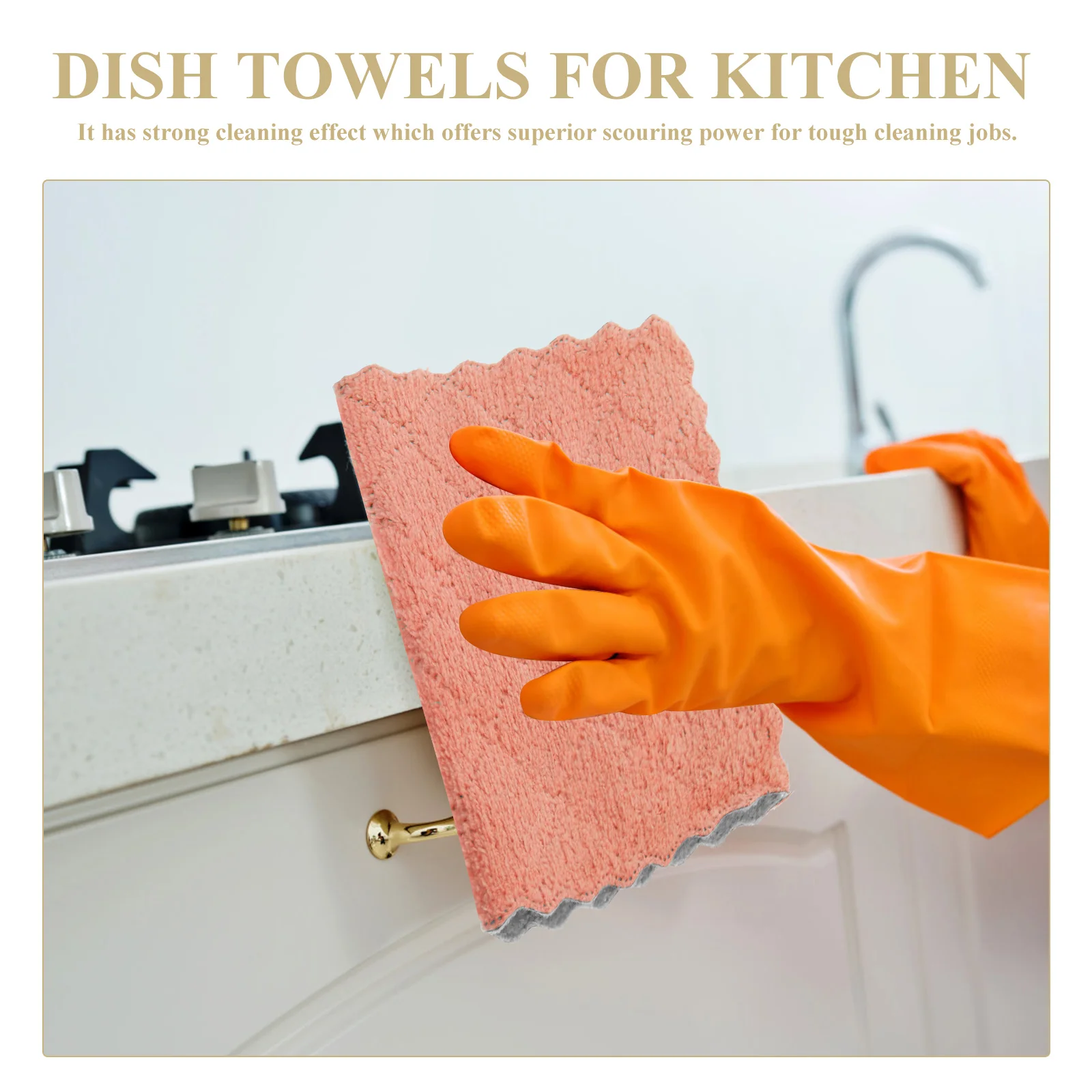 10 قطعة مجموعة قماش التنظيف سميكة المرجان الصوف مناشف الأطباق للمطبخ امتصاص الماء قابلة لإعادة الاستخدام المنزلية منفضة الخرق بسرعة