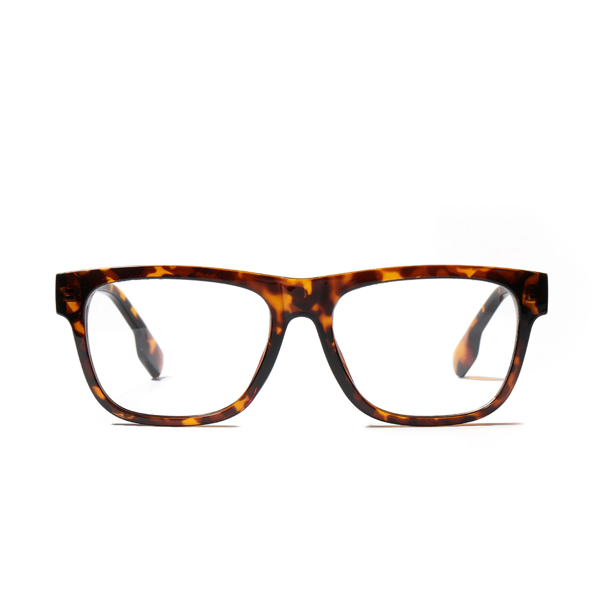 

Черепаховые черные очки по рецепту, стильная оправа для мужчин и женщин с классическими оптическими линзами и рецептом TR90 Glasse