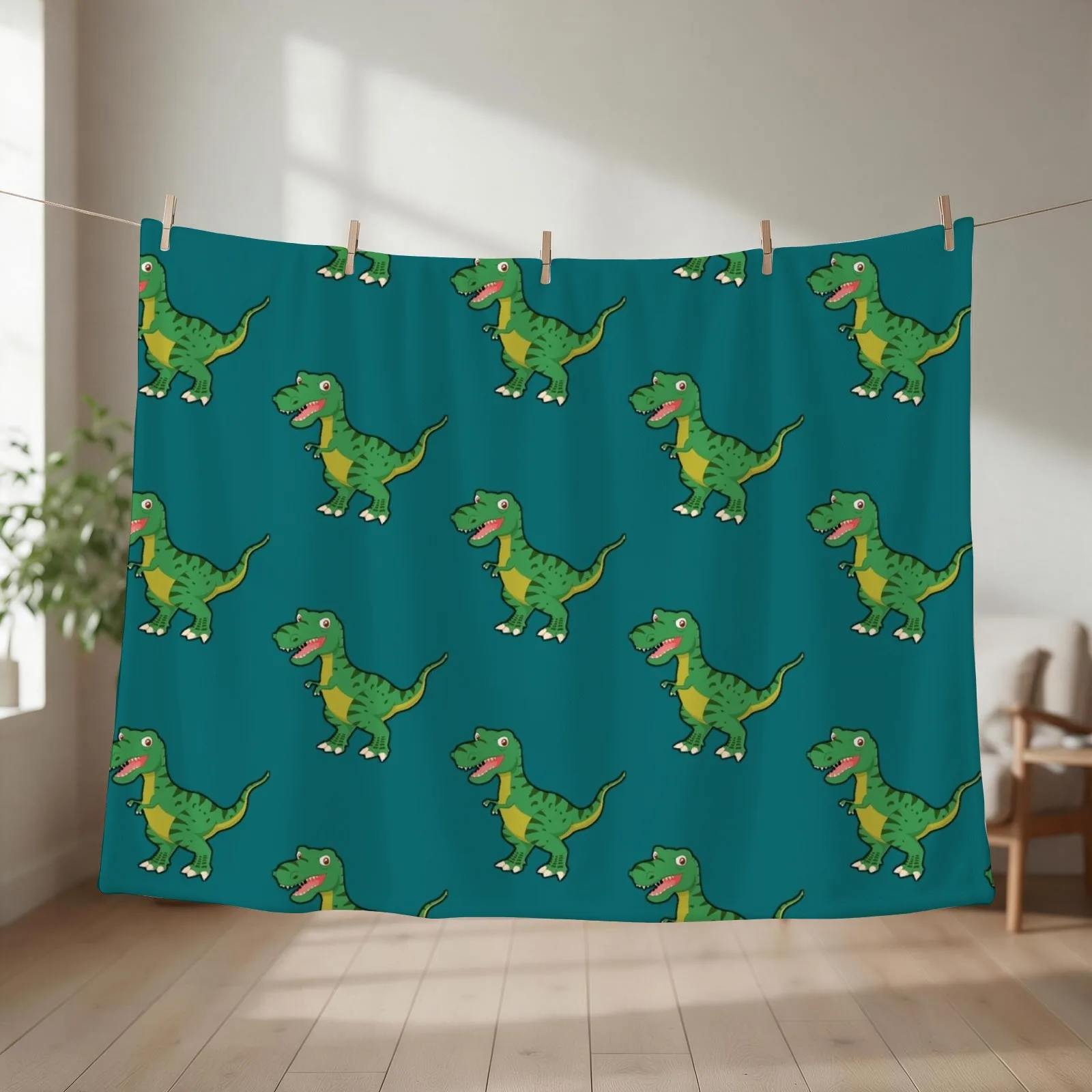 Dinosaur how ridiculous Throw Blanket couch cozy soft plush fuzzy picnic outdoor blanket