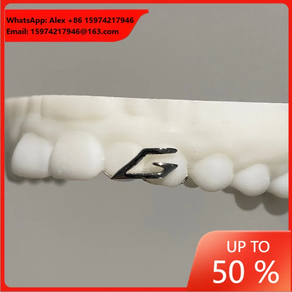 Letter G Grill Top 2 European And American Cross-border Hot-selling Grillz