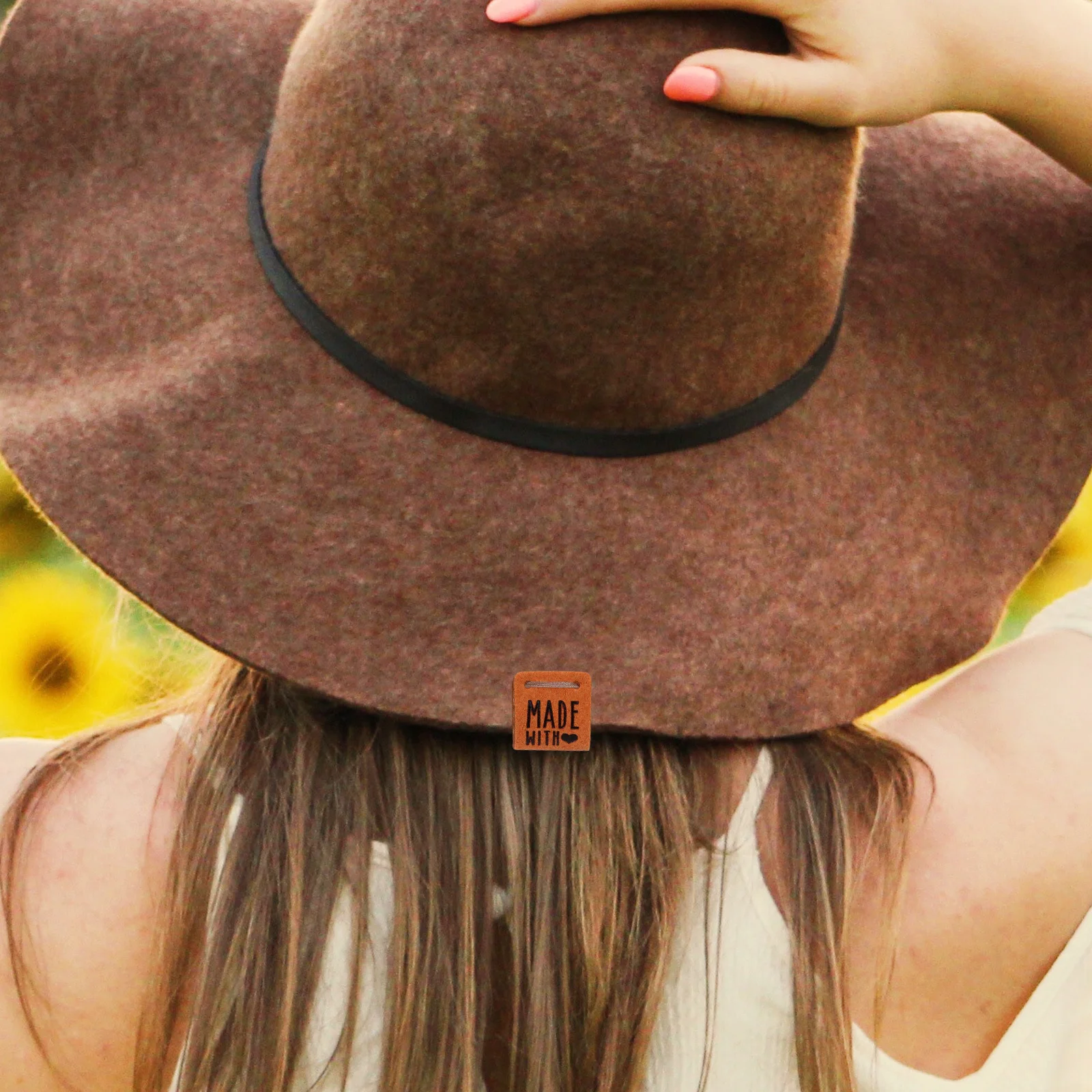 

50Pcs Labels for Crochet Clothing Tags Sewing Crafts Handmade Items Packaging Decoration Sturdy DIY Label Supplies