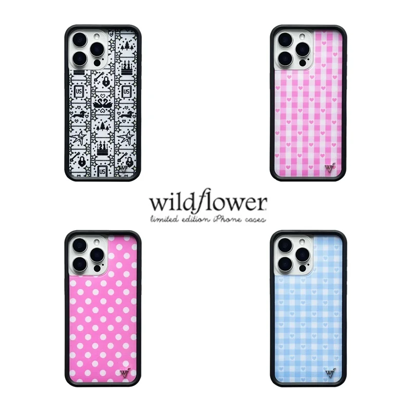 

Wildflower Gracie Abrams Heart Girl Phone Case for iPhone 11 12 13 14 15 16 Pro Max Plus 17pro Wave Point Tale cloth Cover Cases