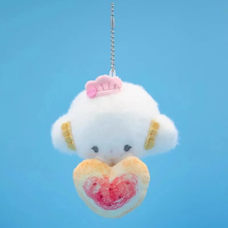 Oryginalny Sanrio Kawaii Cogimyun Kogimyun Kitty pluszowy brelok do kluczy dla dzieci nadziewane pluszowe małe breloki z wisiorkiem prezent urodzinowy dla dzieci
