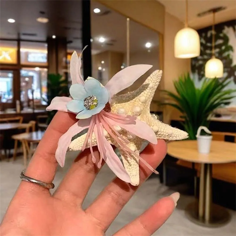 للارتداء اليومي إكسسوارات الشعر اللطيفة إكسسوارات صور الشاطئ 24 * 15 * 4 سم إكسسوارات الشعر الملونة للارتداء اليومي