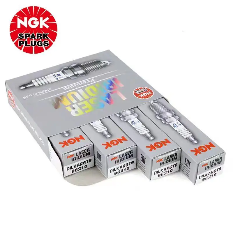 4PCS Original NGK DILKAR6T8 96210 Iridium Platinum Spark Plug For Toyota RAV4 Camry Avalon Lexus ES260 	ES300h 2.5L A25 	UX260h