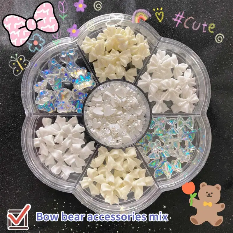 เครื่องประดับเล็บหินทำเล็บมือการปรับปรุงเล็บพลอยเทียมรูปหัวใจ