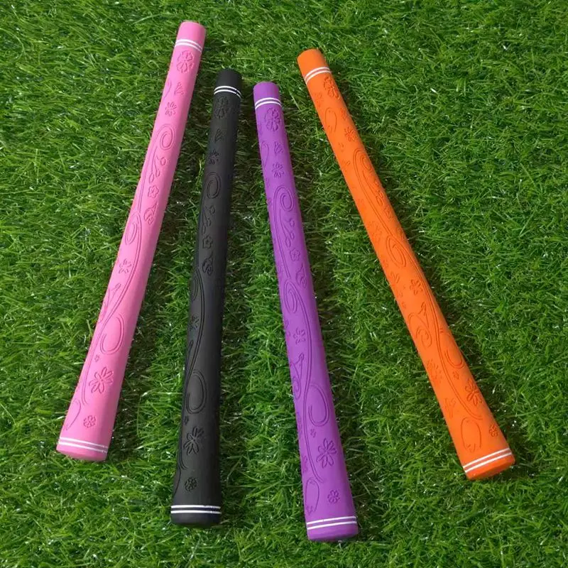 High Quality Fishing Rod Grips Natural Rubber Standard Golf Club Grips Ladies 4 Colours