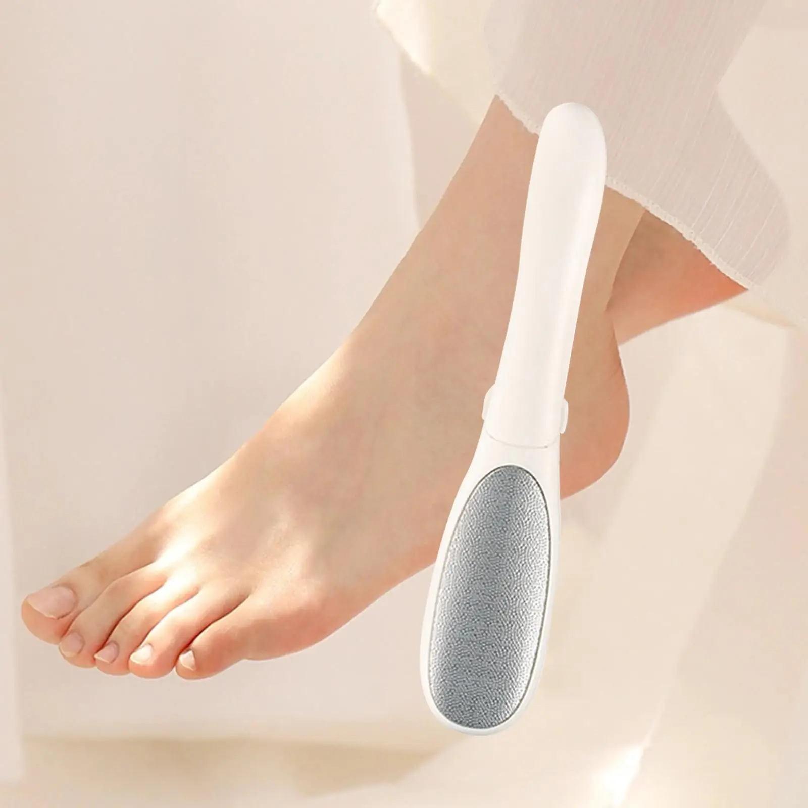 Foot File Callus Remover with Double Sided Ergonomic Handle Double Sided Foot Scrubber Hard Remover for Spa Salon