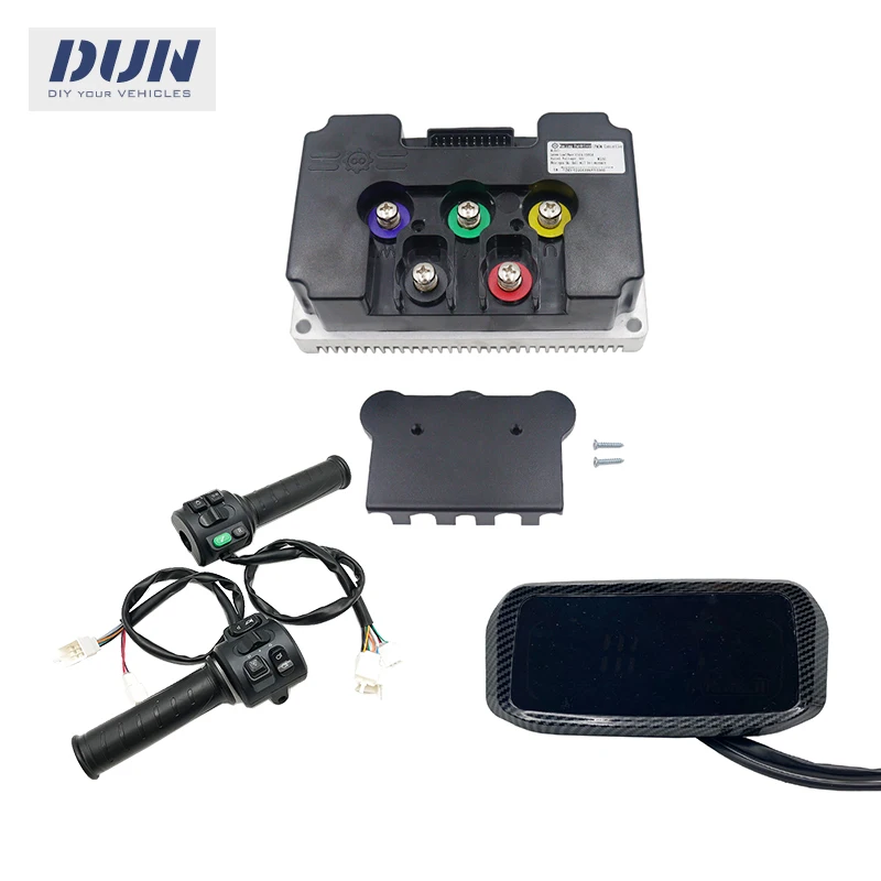 

Nanjing Fardriver ND72450 Hall 48V-72V 200A Phase 450A BLDC Motor Controller with N1S One-line DN7 Display and T08 Throttle Kits
