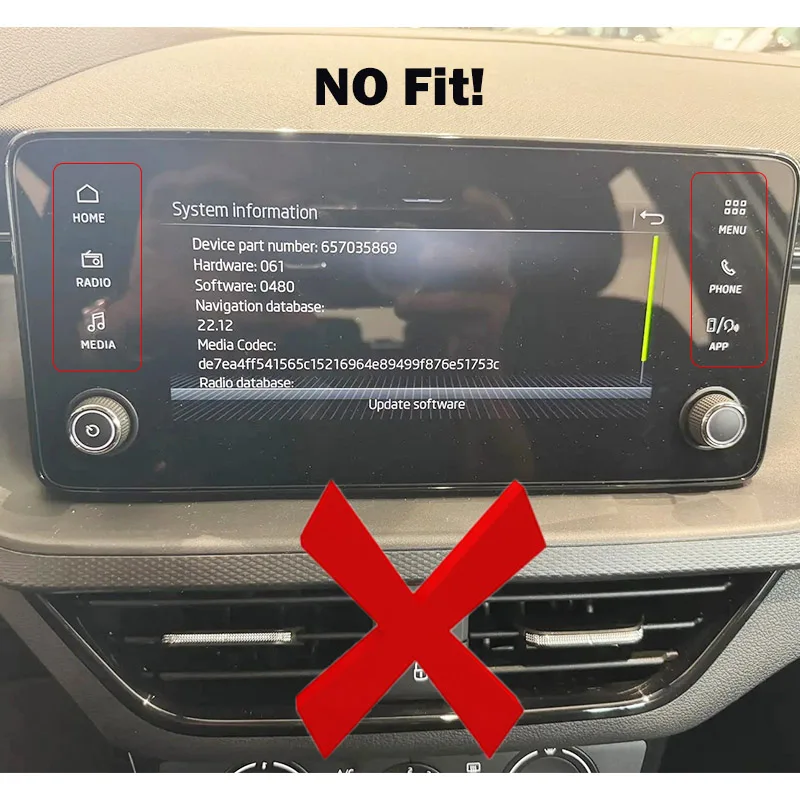 HICAMRUI Rear Reversing  Backup Camera for Skoda Kamiq 2017-2024 Canbus Dynamic Trajectory Camera Plug and Play without coding