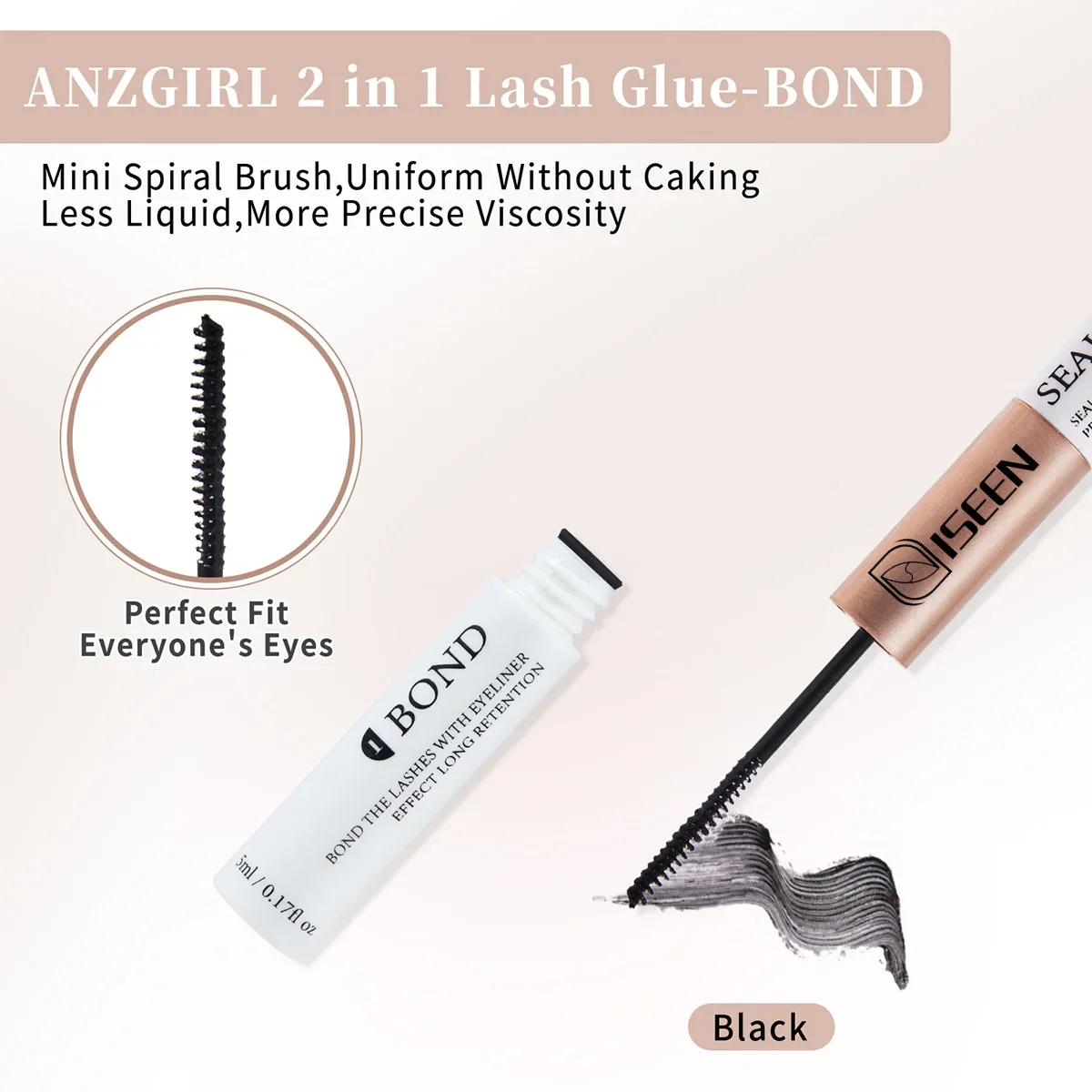 DlY Eyelash Extension Kit Individual Lashes Cluster D Curling Mix Lash Clusters With Lash Bond, Lash Remove And Tweezers