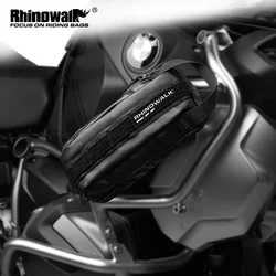 Rhinowalk Motorcycle Frame Crash Bars Bag 2.4L Universal Motocross Adventure Sports Tool Placement Travel Bag For ADV  BMW Honda