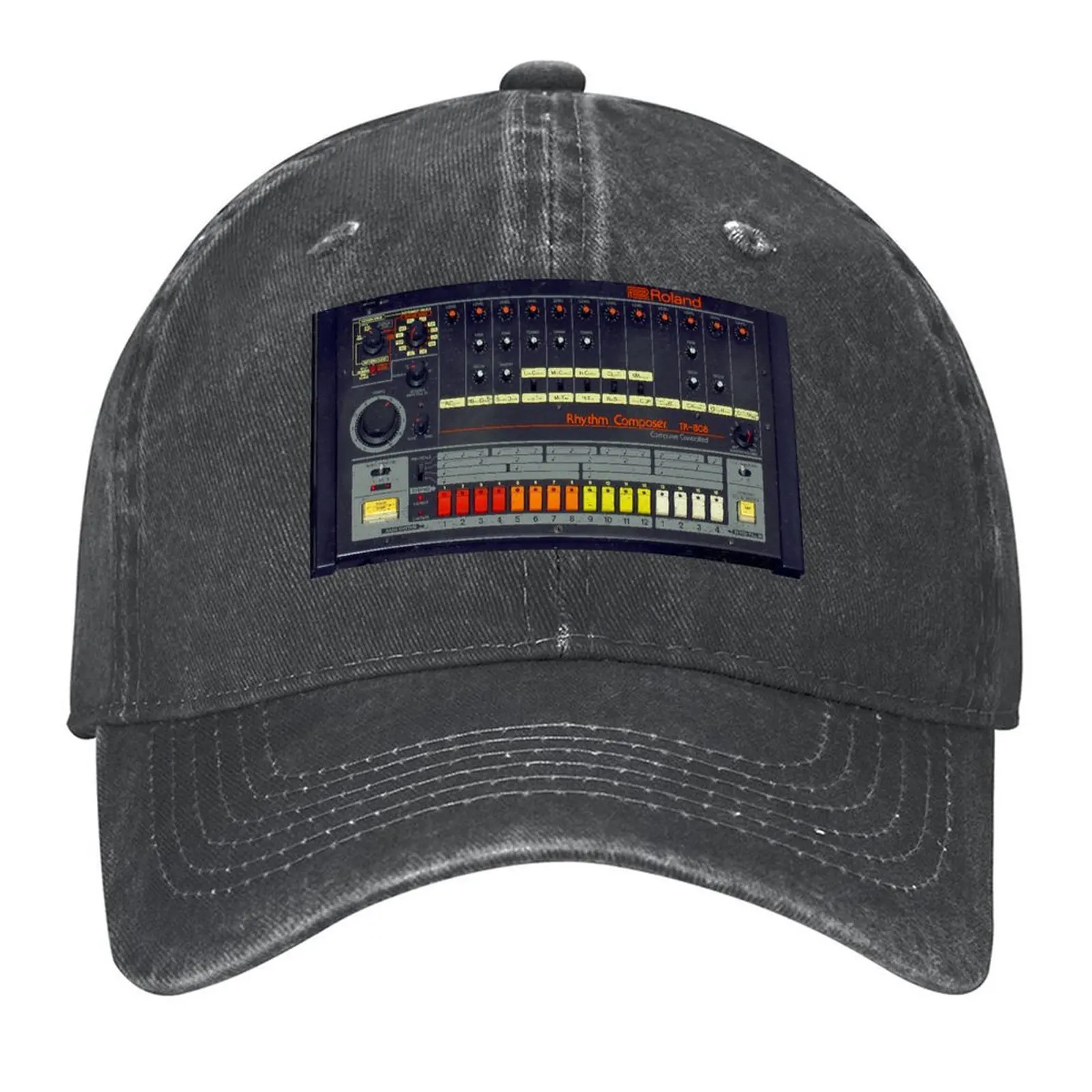 

Roland TR-808 Rhythm Composer Drum Machine Vintage Baseball Cap funny hat Luxury Brand cute Visor Caps Male Women's