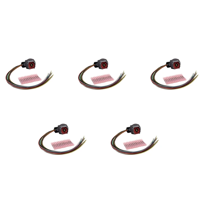 5X Solenoid Valve Repair Kit 5R55S 5R55W Wire Harness Pigtail Repair Kit For Shift Solenoid (99622)