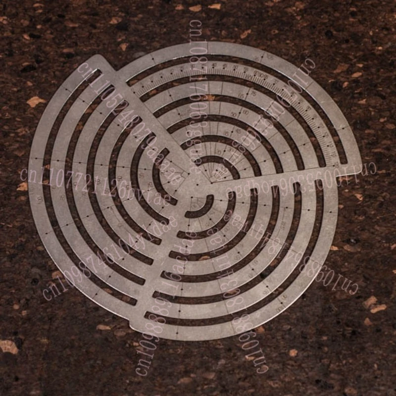 

FNattools oversized curved board, rounded corner ruler, curved board that can be drawn with various radii