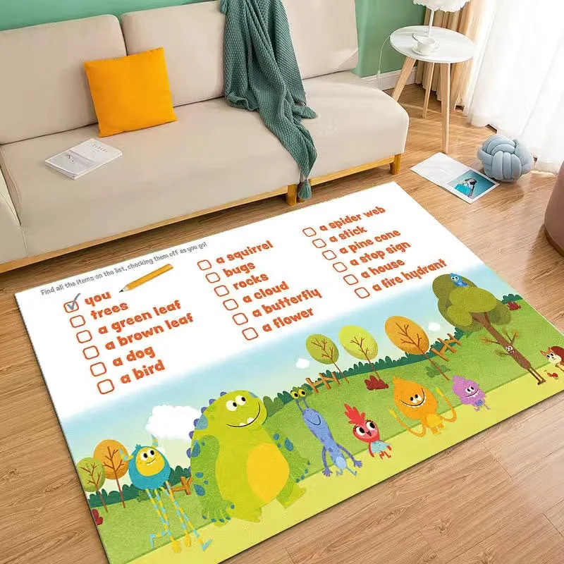 Kids Climbing Mat City Traffic Maze Carpet Puzzle Game Crawling Mat Living Room Bedroom Decoration Kids Room Bedside Tapis